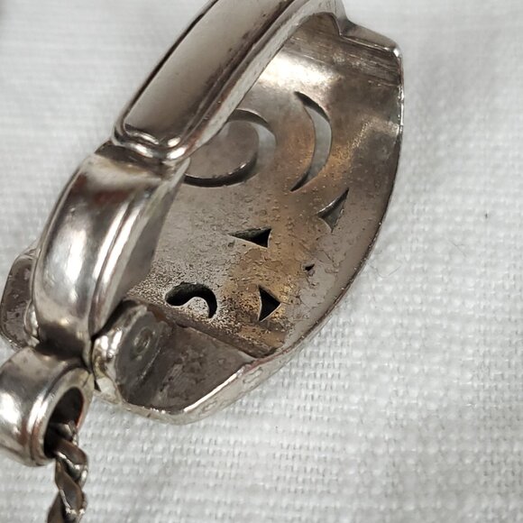 Brighton London Groove Lanyard Clip Necklace Silver Tone - Picture 5 of 8